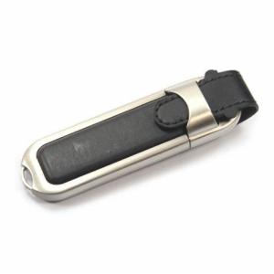 China Leather Fast Usb Flash Drive , Usb Memory Stick 1gb-64gb Capacities wholesale