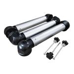 Plastic Smoke Ducts Accessories Fume Absorber For Fume Extractor 50mm To 90mm