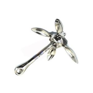 China 316 Stainless Steel Fordable Boat Anchor With 1.5kg Weight wholesale