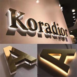 China Provide LED 3D Signboard for Luminous Stainless Steel Aluminum PC Acrylic 3D Letters wholesale
