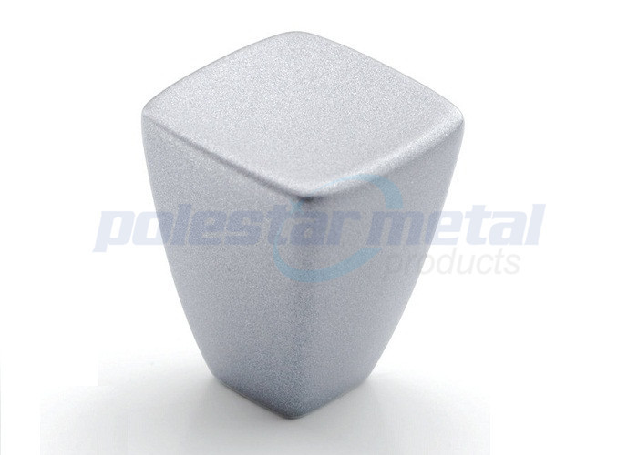 Delicate Mushroom Drawer Knob 1 1/4 Inch Polished Chrome For Wardrobe