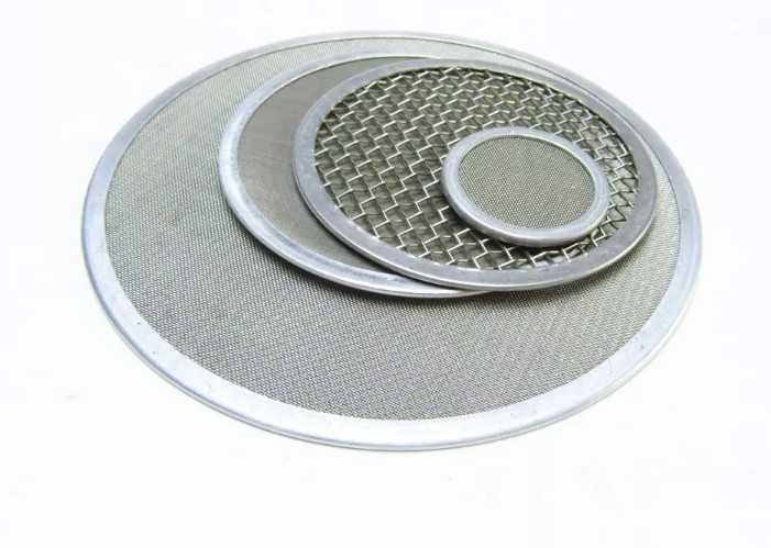 Perforated Round Metal Filter Porous Stainless Steel Discs High Temperature Resistance