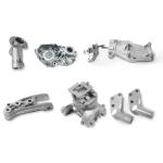 Aluminum Metal Fabrication Mechanical Spare Parts Pvdf Polishing