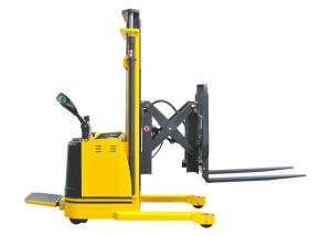 China 2000kg Electric Reach Warehouse Forklift Trucks Walking Type 500mm Reach Distance wholesale