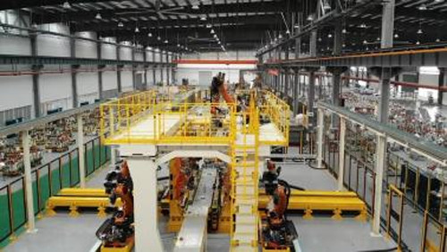 Integrated Body Shop And Assembly Shop Robotics Automation Solution Automotive Production Line Turn Key Project