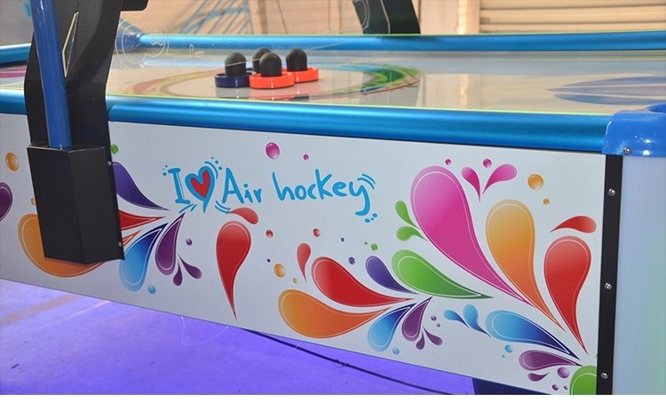 Amusement Air Hockey Arcade Machine With Aluminum Cabinet