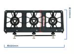 Factory direct cast iron fire stove household square gas stove iron gas stove