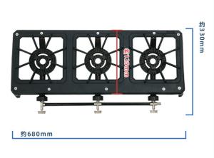 China Factory direct cast iron fire stove household square gas stove iron gas stove raw iron stove stove stove accessories wholesale