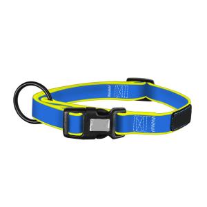 China PVC Nylon Waterproof Soft Rubber Dog Collars For Small Medium Large Dog Pet Cat wholesale