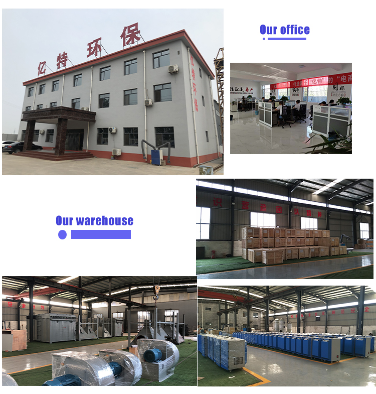 50mm Pump Wet Scrubber for Industrial Waste Gas Treatment in Fertilizer Making Machine