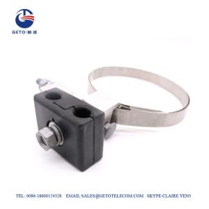 China OPGW Aluminum 17mm ADSS Tower Pole Down Lead Clamp wholesale