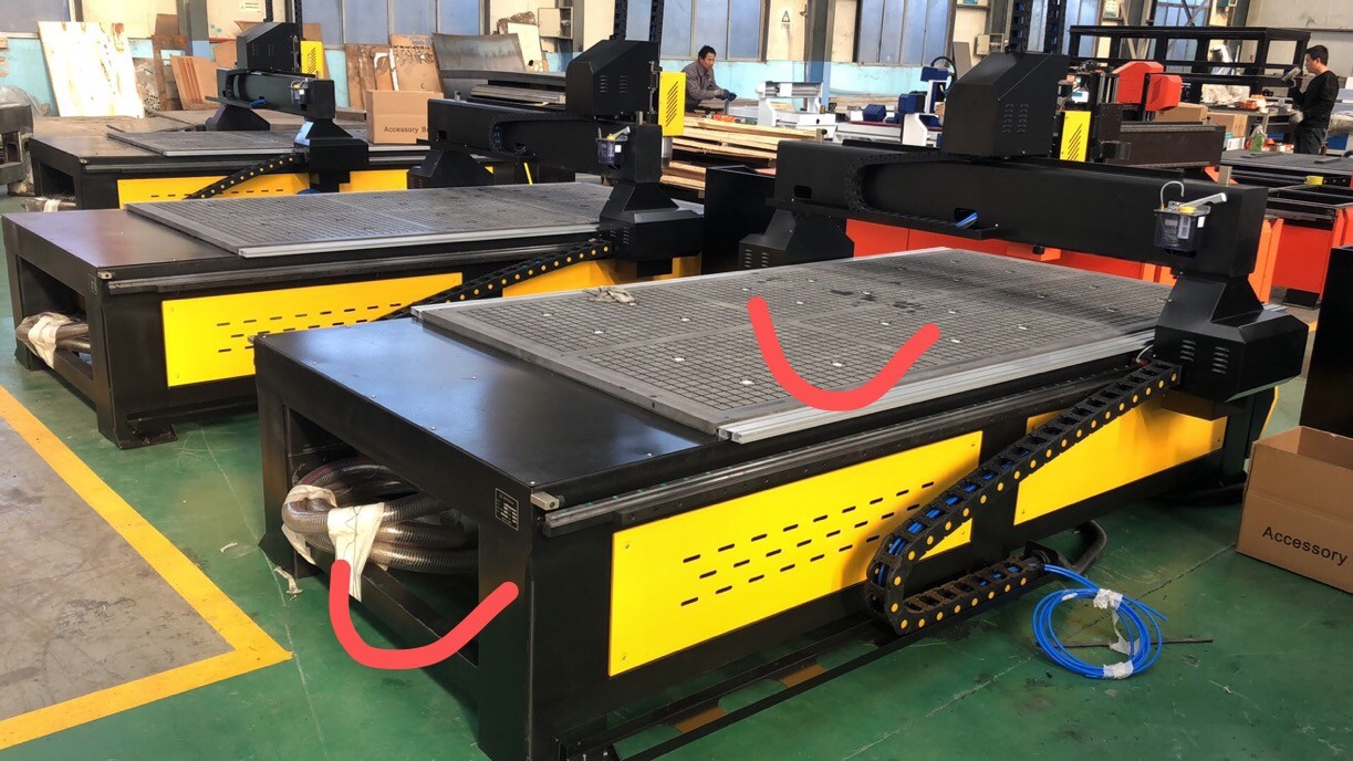 China 3 Axis Mach 3 DSP Wei Hong Furniture Advertising CNC Router 1325 for Wood MDF Mill CNC Engraving Machine