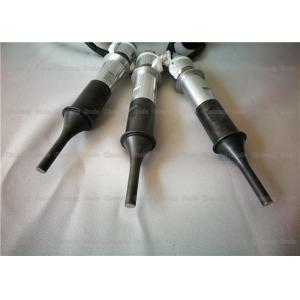 Welding 28khz Transducer , Ultrasonic Piezoelectric Transducer With Black Steel