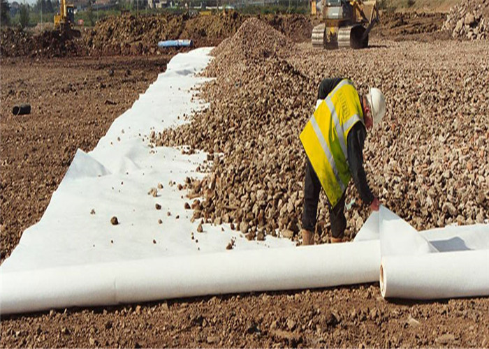 Anti Oxidation 50m 100g Non Woven Geotextile Fabric