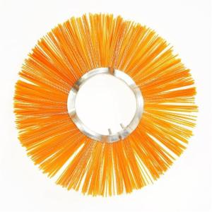 China Convoluted Snow Sweeper Road Wafer Brush wholesale