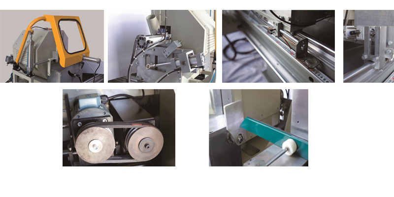 Making window and door/upvc cutting saw/double head various angle changable cutting/digital and cnc type/Automatic