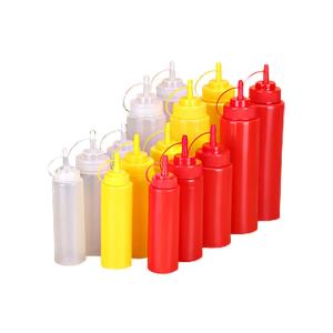 China 2in Dia 8 Oz 24oz Plastic Seasoning Bottle For Salad Dressing ODM wholesale