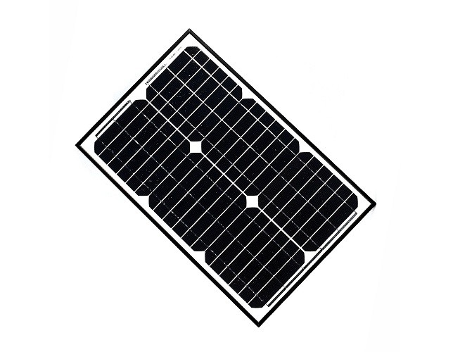 Black Color Monocrystalline Solar Module 20 Watt Reliable And Long Lasting