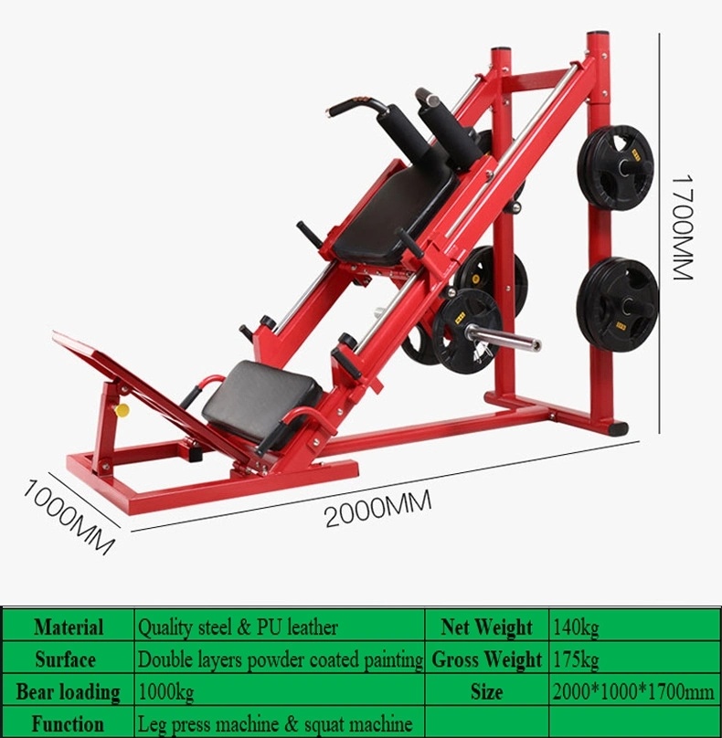 Multifunctional Commercial Gym Machine for Home Comprehensive Single Station Strength Equipment Chest/Leg Press