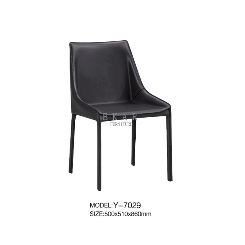 Italian Modern Design Restaurant Leather Dining Room Chair
