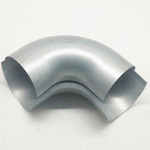 China 90 Degree Carbon Steel Elbow Stamped Components For Ventilation System wholesale