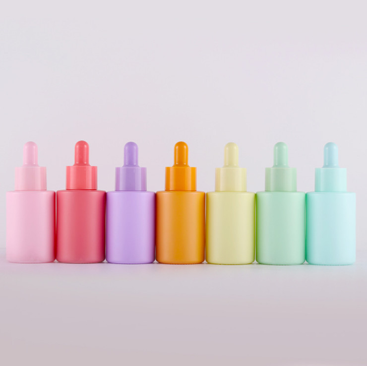 30ml 40ml Glass Cosmetic Containers Essential Oil Dropper