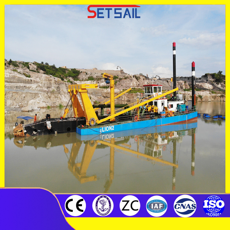Cutter Suction Dredger with Deep Dredging Depth