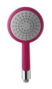 China ABS Bathroom Shower Spare Parts 126mm Modern Handheld Shower Head wholesale
