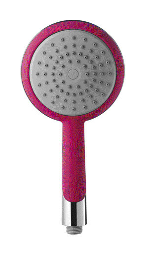 ABS Bathroom Shower Spare Parts 126mm Modern Handheld Shower Head
