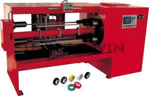 China Automatic Four Shaft Adhesive Tape Manufacturing Machine Double Cutter 220v wholesale