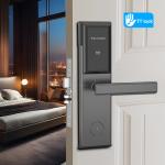 35cm-55cm Keyless Hotel Door Locks Beep Alarm