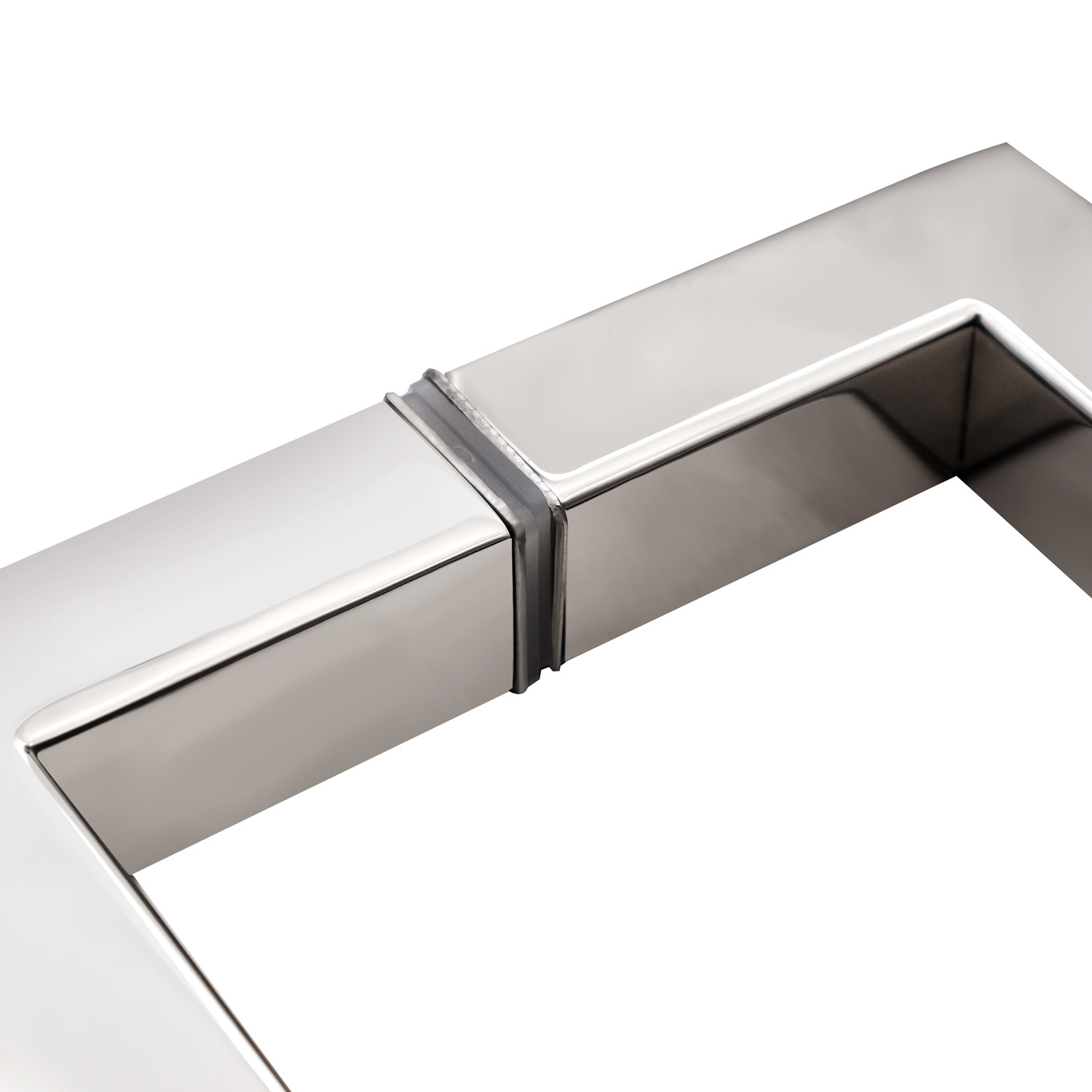 Modern Design Stainless Glass Door Handle for Back To Back Building Standard Internal