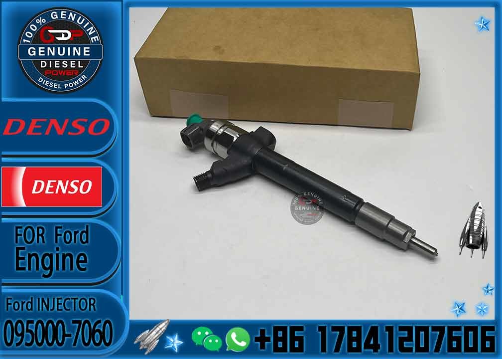 Diesel Injector 0950007060 6C1Q-9K546-BC Common Rail Injector 095000-7060 For F0RD Transit 2.2 2.4 Tdci
