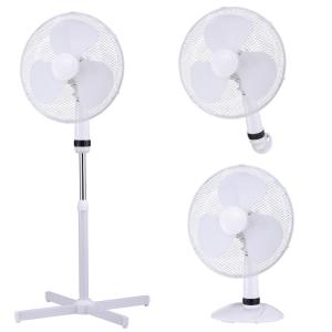China Full Copper Wire 16 Inch 1200 RPM Electric Pedestal Fan wholesale