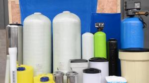 China White Water Softener Tank Replacement , Natural Fiber Reinforced Plastic Tank wholesale
