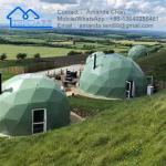 Waterproof Commercial Geodesic Dome Greenhouse Garden Igloo Dome Tent For