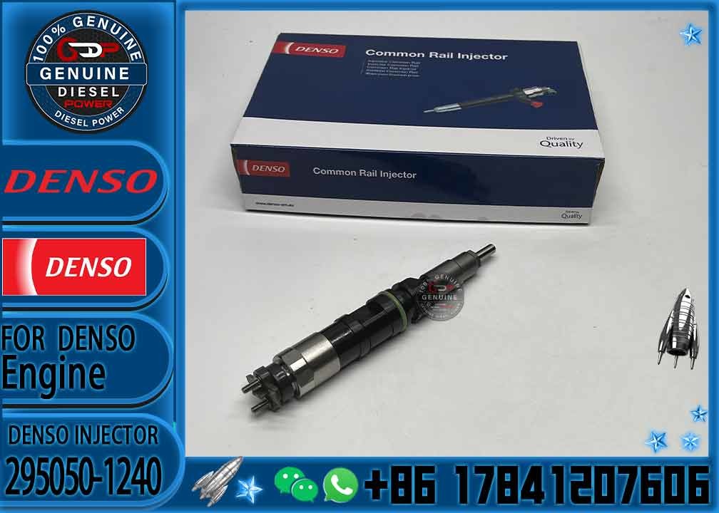 New Fuel Injectors 295050-1240 21785960 095000-1240 295050-124# G3S58 for Denso VOL PENTA TAD851VE TAD853VE