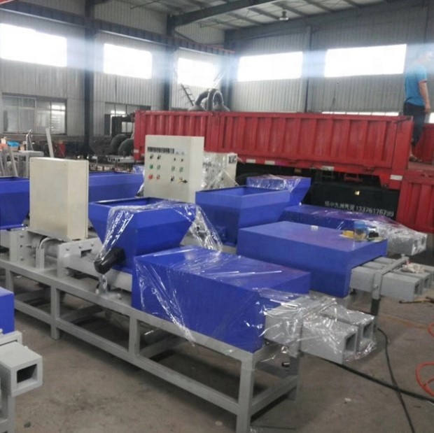 Waste Sawdust Recycling Wood Feet Block Hot Press Machine with 550-700 kg/m3 Pressure