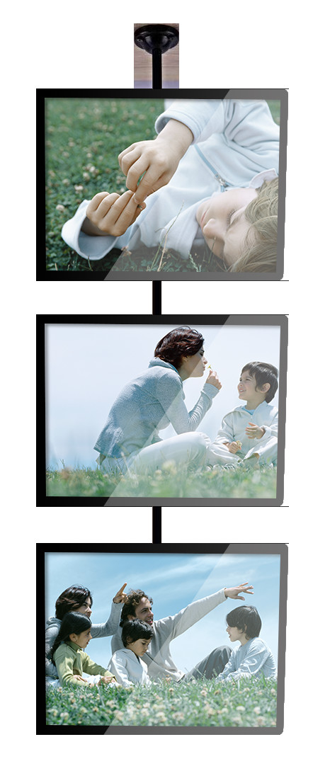 Customized Crystal LED Advertising Electronic Light Box With Personalized Film