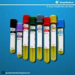 PT Disposable Vacuum Blood Collection Tube PET / Glass Material