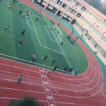Recycled 13mm Rust Resistant Synthetic Sports Surfaces Non-poisonous