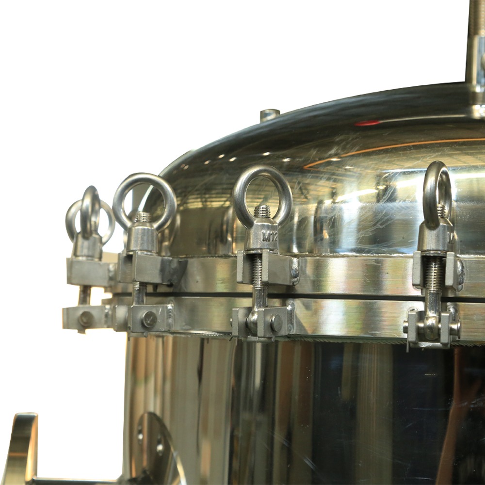 0.8mpa Industrial Stainless Steel Bag Filter Housing Cartridge Large Flow