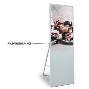 China 50 Inch Portable Kiosk Stand Android Advertising Poster For Shopping Mall Supermarket wholesale