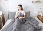 Hotel Rectangular 15lbs 40S Cotton Weighted Blanket