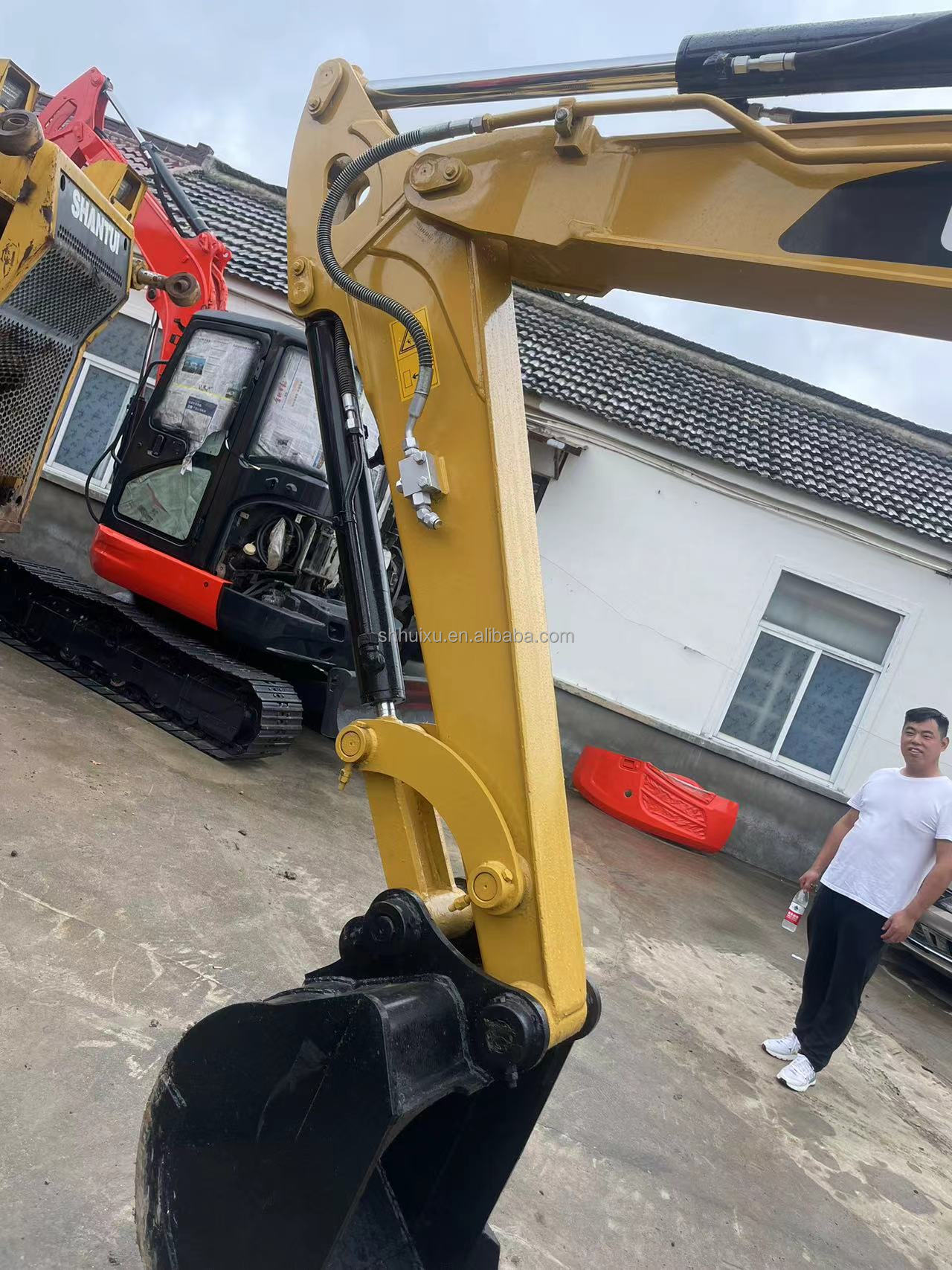 5.5TON USED EXCAVATOR MINI CARALER CAT305.5E IN STOCK SECOND HAND CAT305.5E FOR SALE