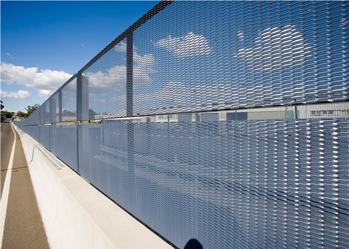 Architectural Aluminum Expanded Metal Mesh 1.5mm - 6.0mm Thickness