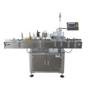 China Round Glass Jar Cans Wine Bottle Sticker Automatic Essential Oil Bottle Labeling Machine wholesale