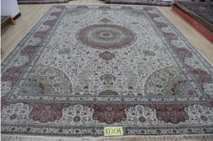 China Handmade Handknotted Persian Silk Carpet and Rug wholesale