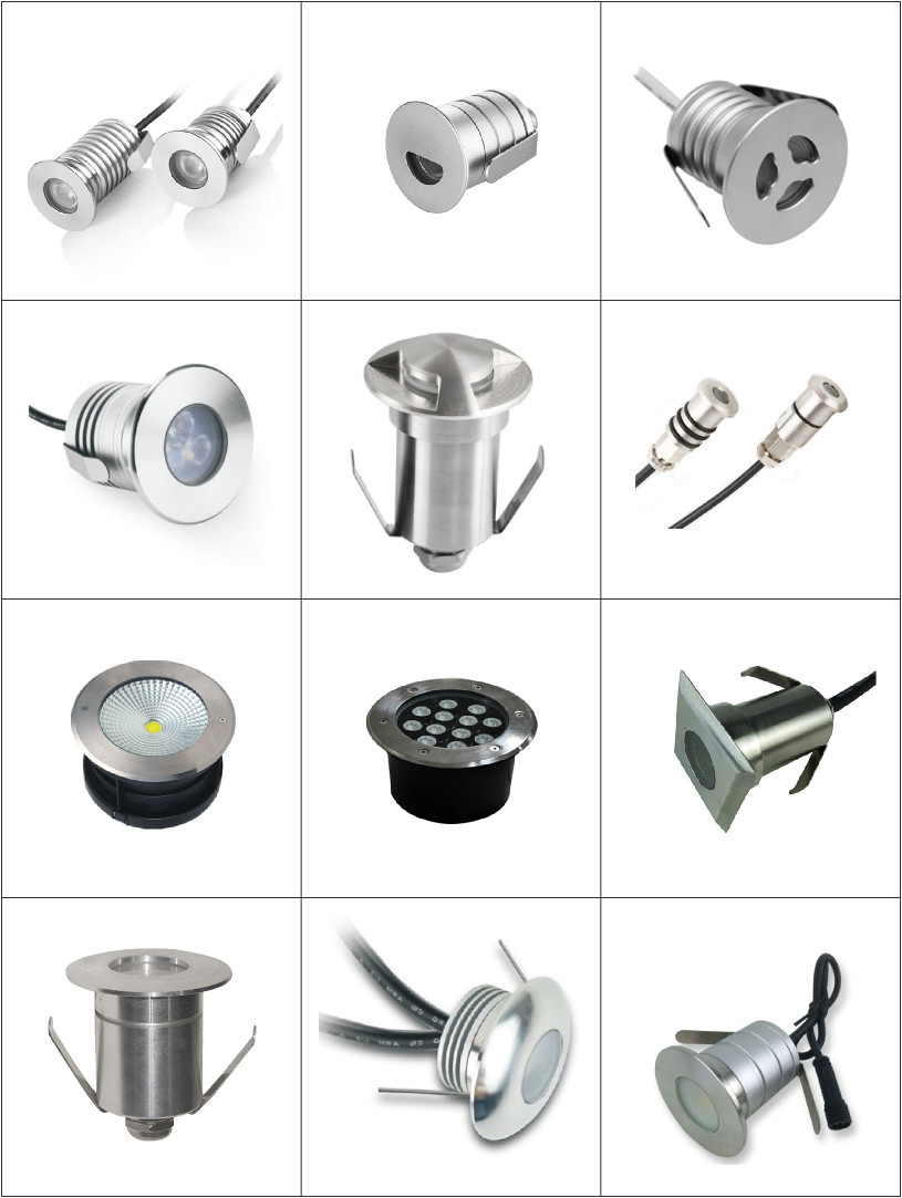 1x3W mini LED underground light/LED floor light/LED stair light led step light for outdoor used