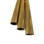 H65 Micro Copper Brass Metals Tubing 1mm 2mm 3mm For Industry